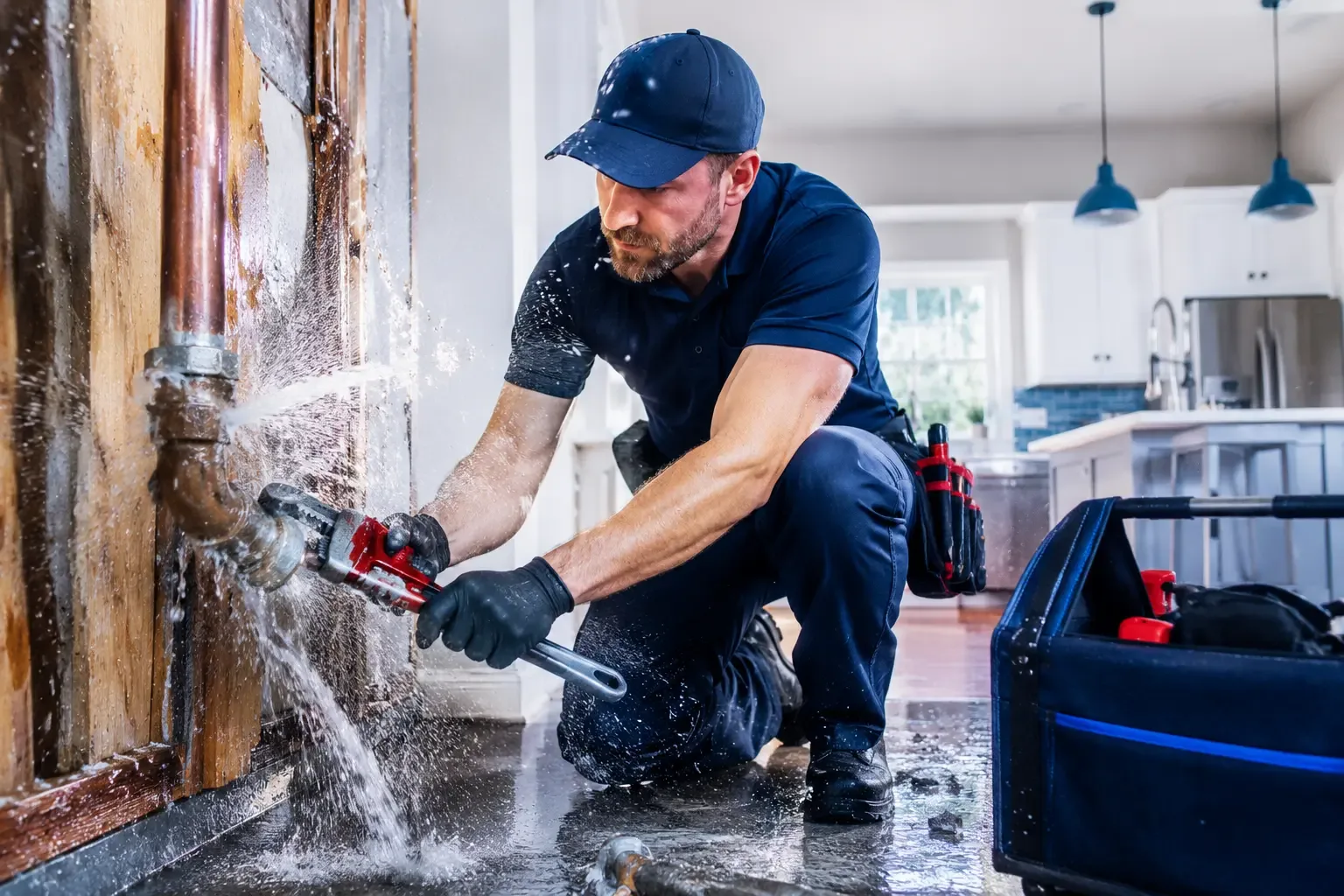 Local emergency pipe repair professionals in Rush, KY